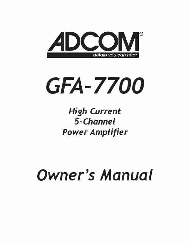 Adcom Stereo Amplifier GFA-7700-page_pdf